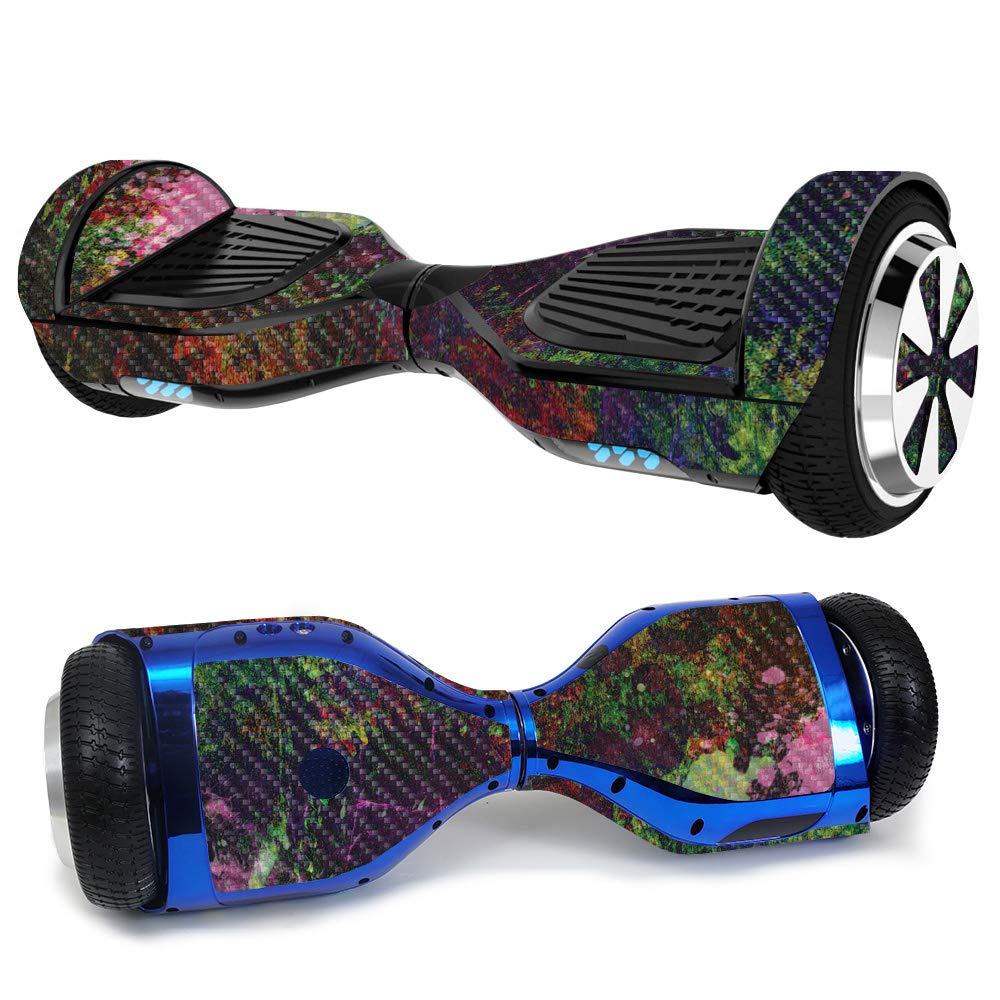 MightySkins Carbon Fiber Skin for Ultra Hoverboard - Paint Drip Design | Protective & Durable Textured Wrap | Easy to Apply & Remove | Made in USA | Perfect for Customizing & Protecting Your Hoverboard at School, Parks or Commuting