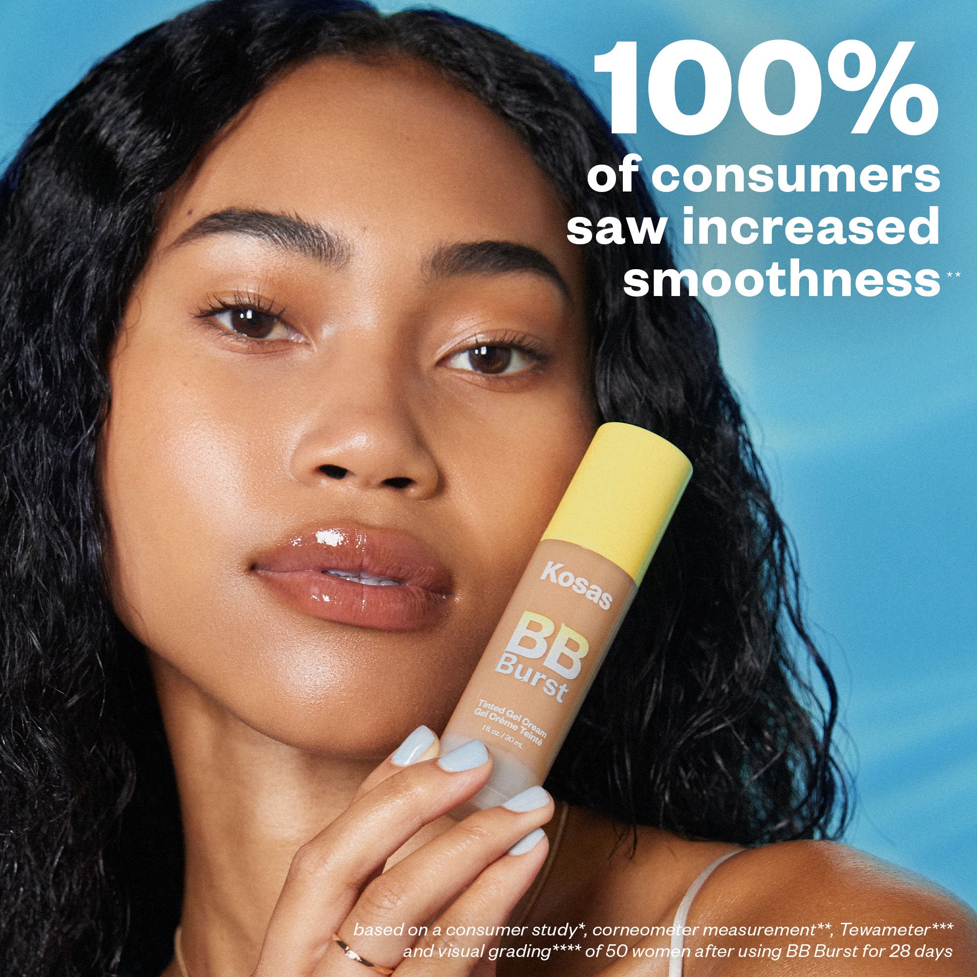 BB Burst Tinted Moisturizer Gel Cream - Lightweight Hydrating Foundation with SPF | Perfect for Daily Wear & Natural Makeup Looks