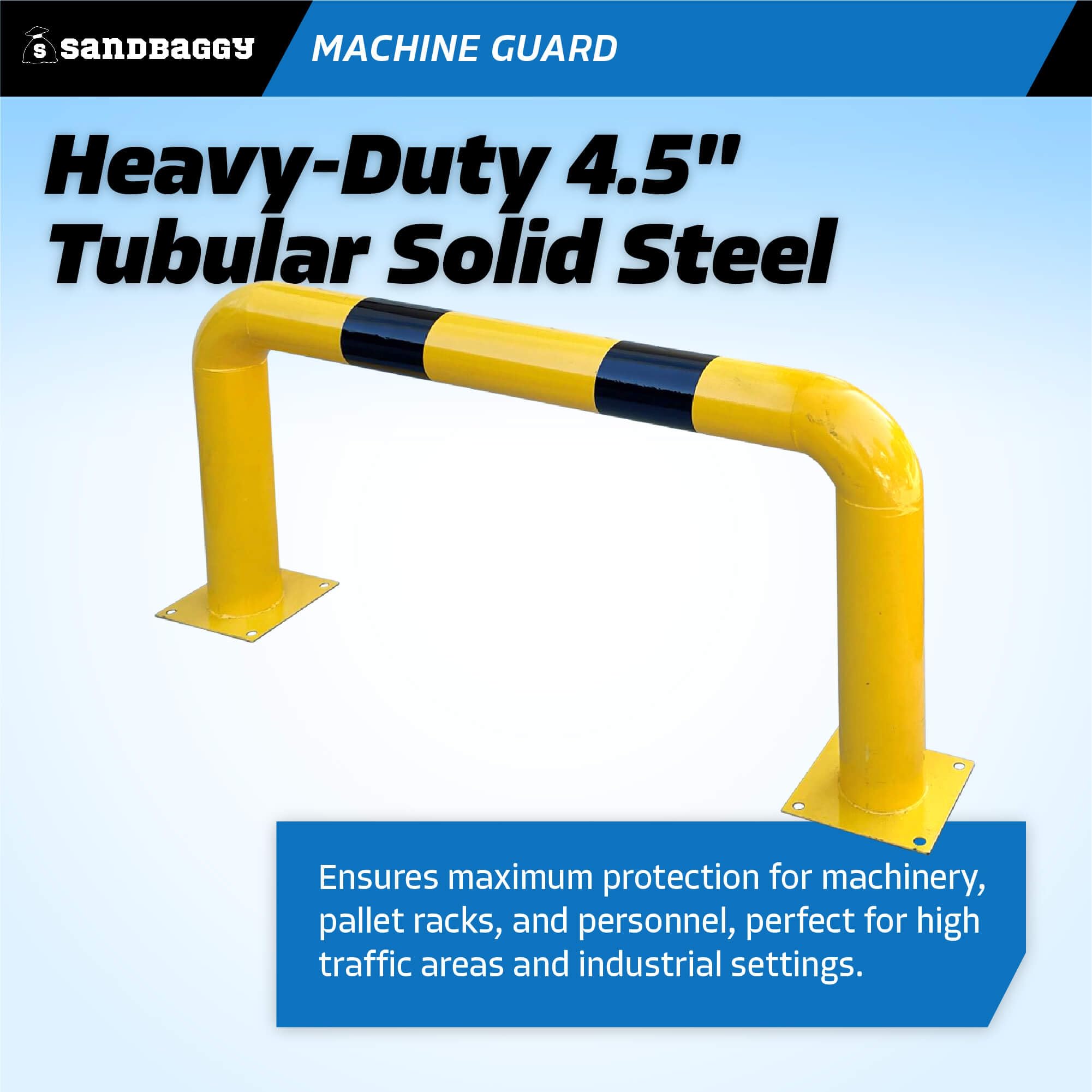 Sandbaggy High Profile Machine Safety Guard - 24