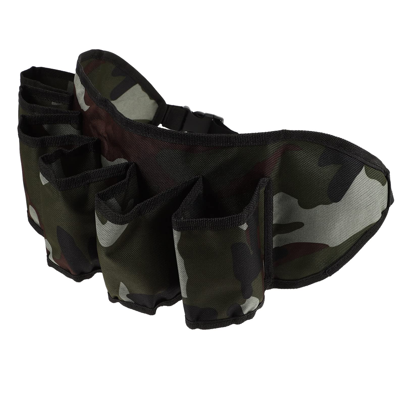 Beer Belt Holster - Adjustable Waist Pack for Beverage Cans & Bottles - Camouflage Design for Running, Hiking, Camping & Outdoor Activities - Hands-Free Drink Holder for Beer, Soda & Snacks