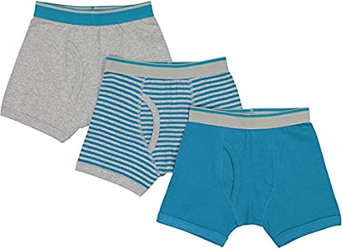 Soft Boys Cotton Briefs 3-Pack - Tagless Underwear for Kids & Toddlers