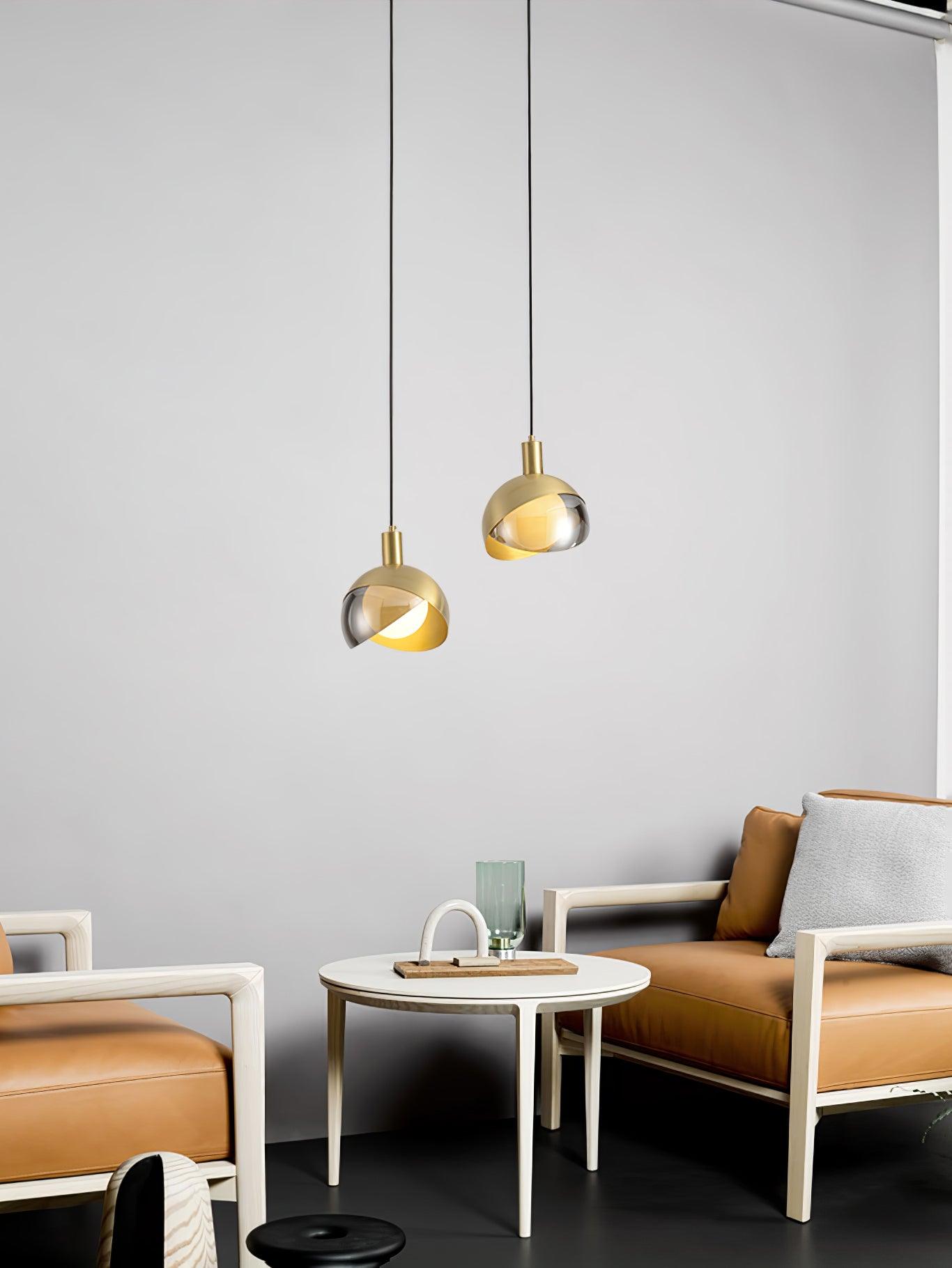 Blonche Modern Pendant Light - Elegant Hanging Lamp for Dining Room, Kitchen Island, Bedroom & Living Room Decor - Stylish Ceiling Lighting Fixture
