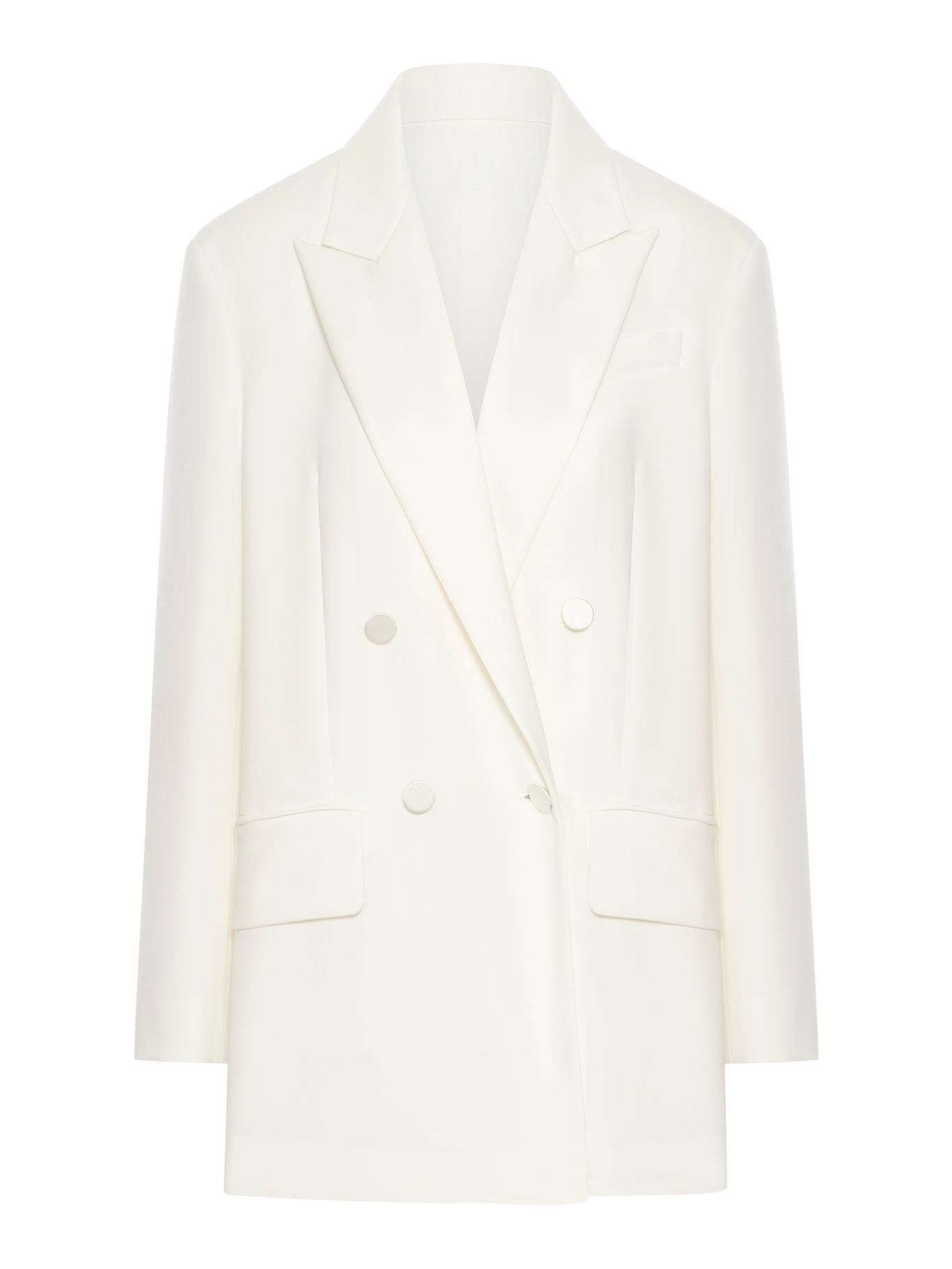 Double Breasted Cady Blazer for Women - Elegant Formal Office Wear & Business Attire | Perfect for Work, Meetings, and Professional Events