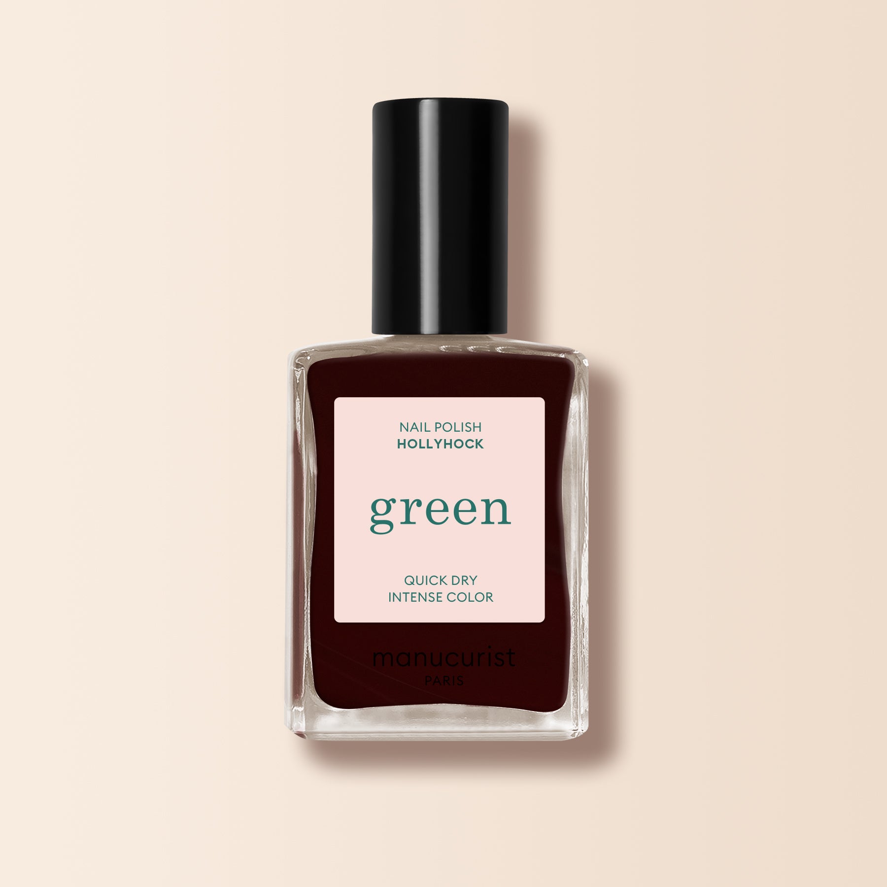 Green Nail Polish - Hollyhock Shade | Vegan & Long-Lasting | Perfect for Spring & Summer Nail Art | Salon-Quality at Home