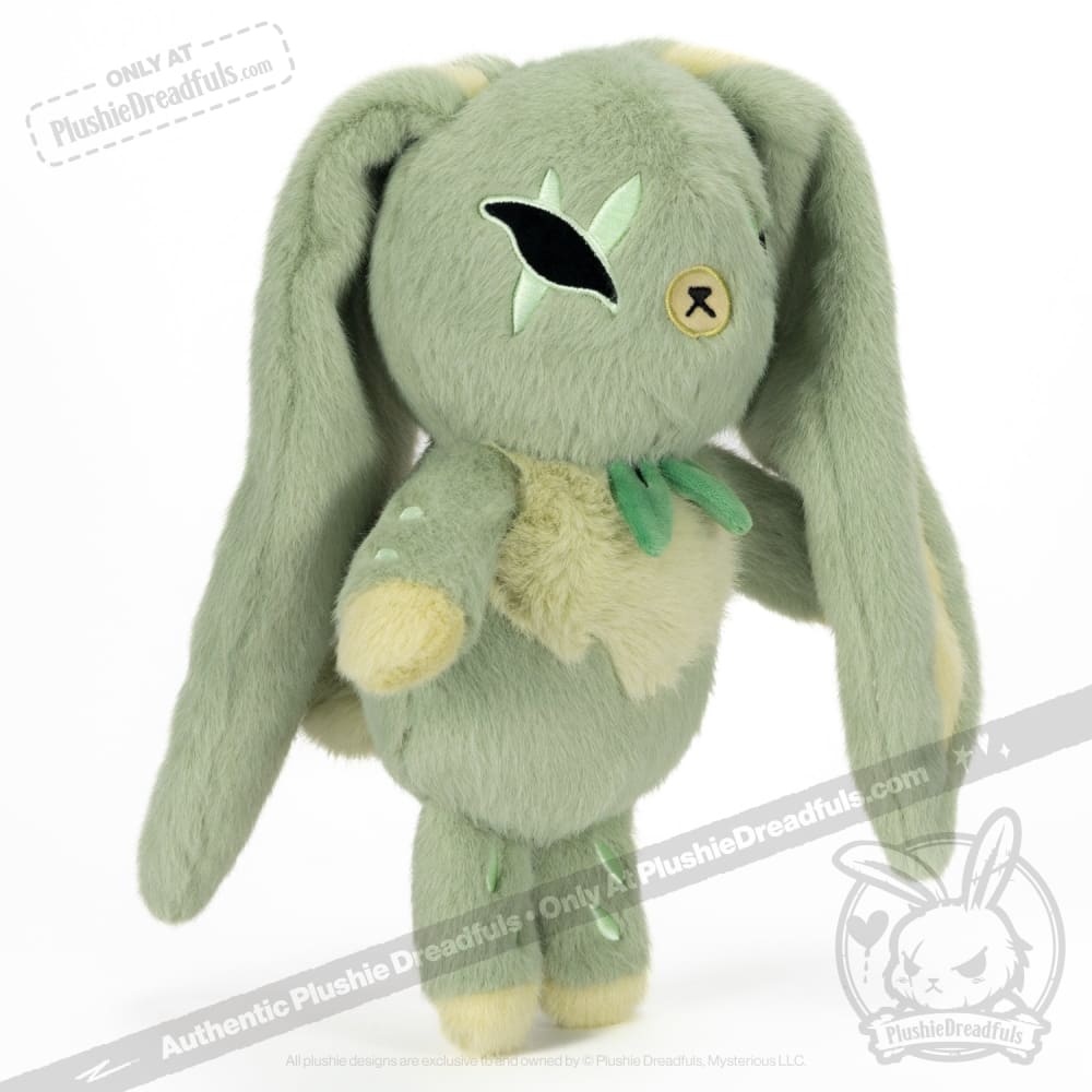 Plushie Dreadfuls Latte Lapins Matcha Latte Bunny Plush Stuffed Animal - Cute Kawaii Soft Toy for Kids Bedroom Decor, Gift for Anime Lovers & Coffee Enthusiasts