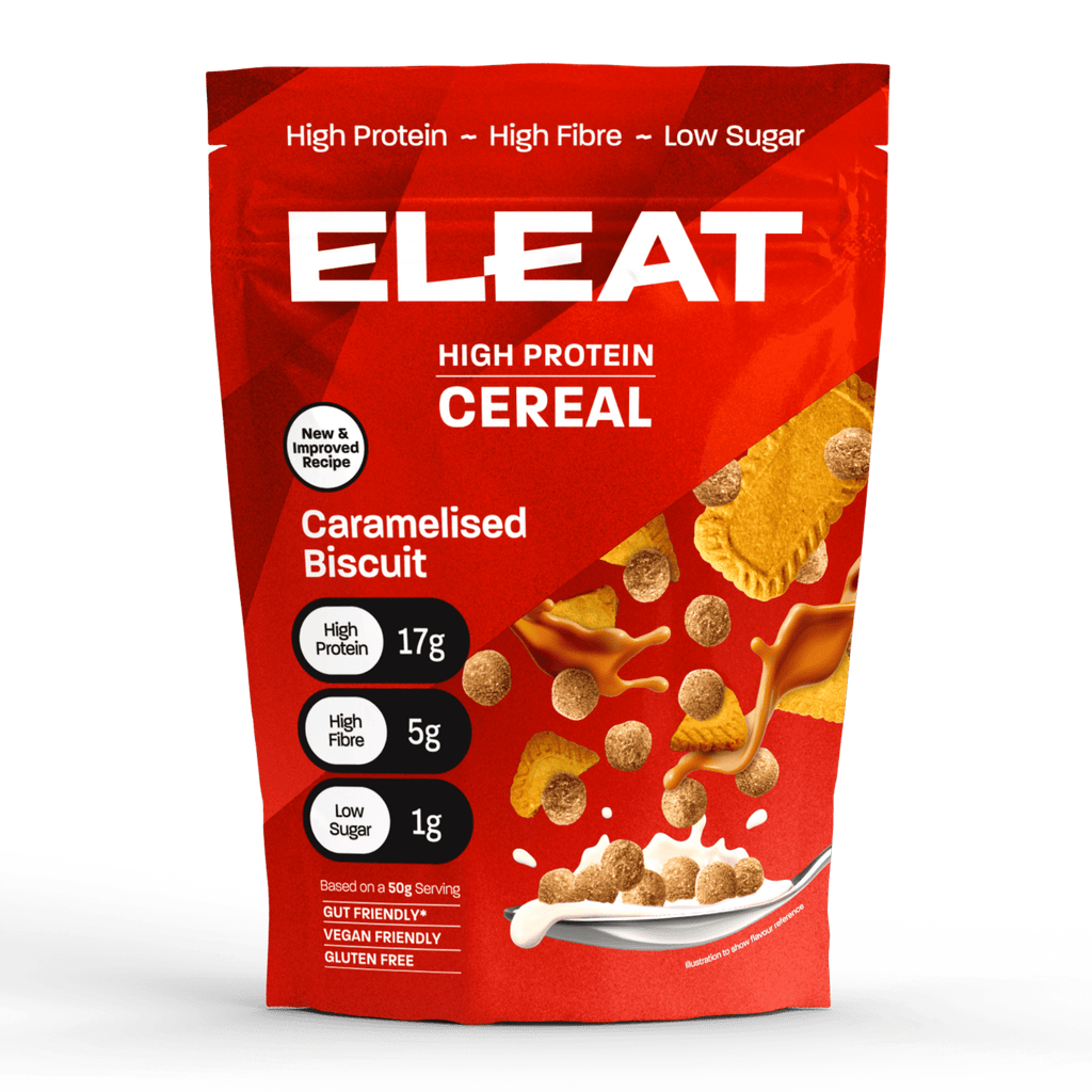 Eleat Balanced High Protein Cereal 250g - Healthy Breakfast & Snack for Fitness, Weight Loss & Active Lifestyle