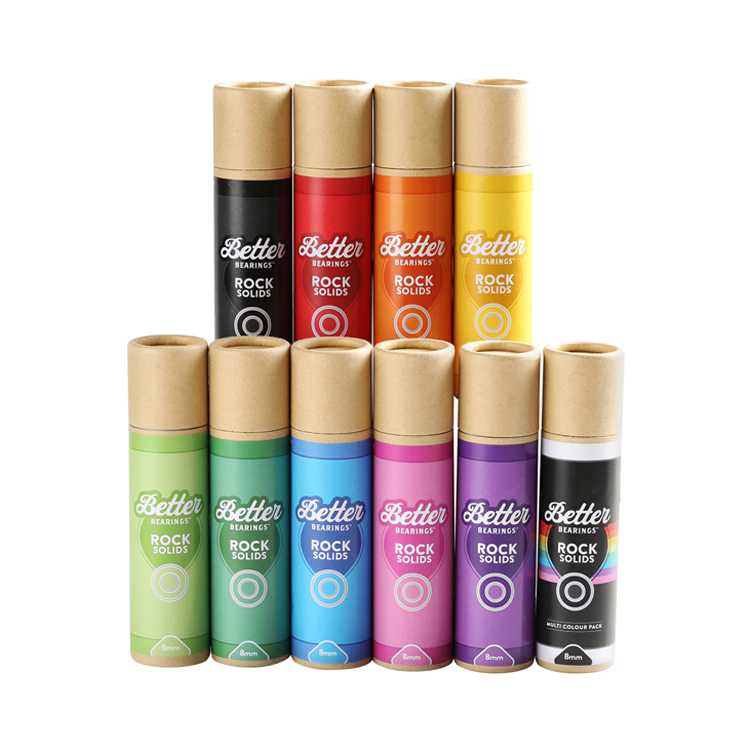 ROCK SOLIDS ABEC 7 Bearings (16 Pack) - High Performance Skateboard & Longboard Bearings for Smooth Riding