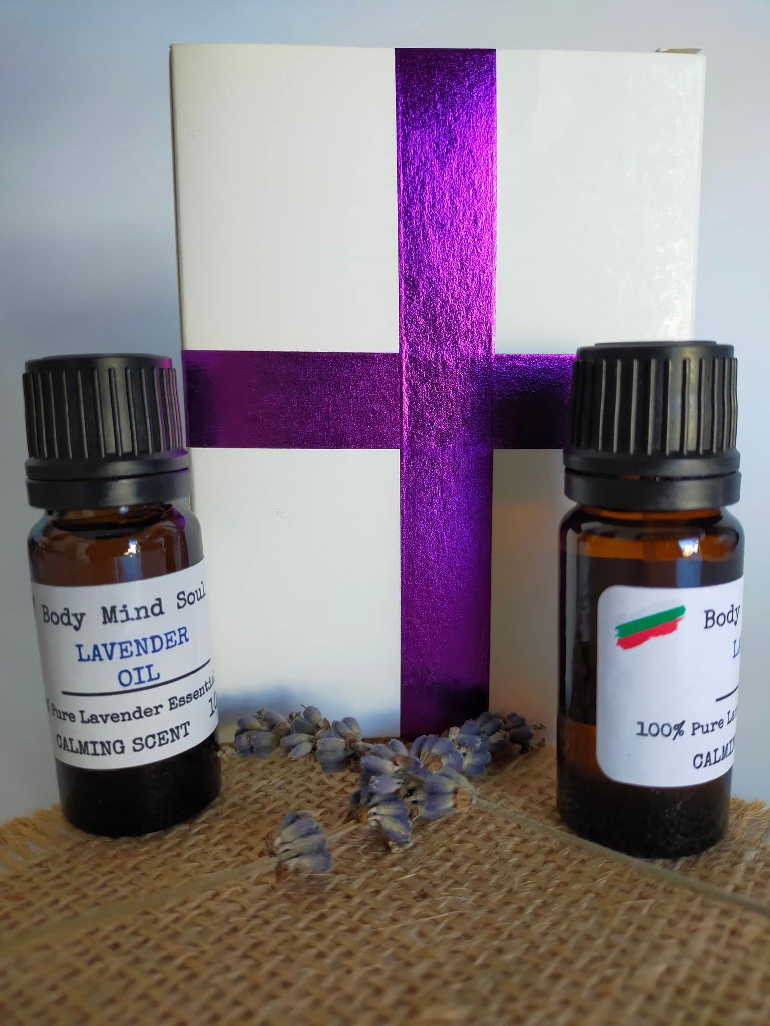 10ml 100% Pure Natural Lavender Essential Oil for Aromatherapy, Relaxation & Skin Care