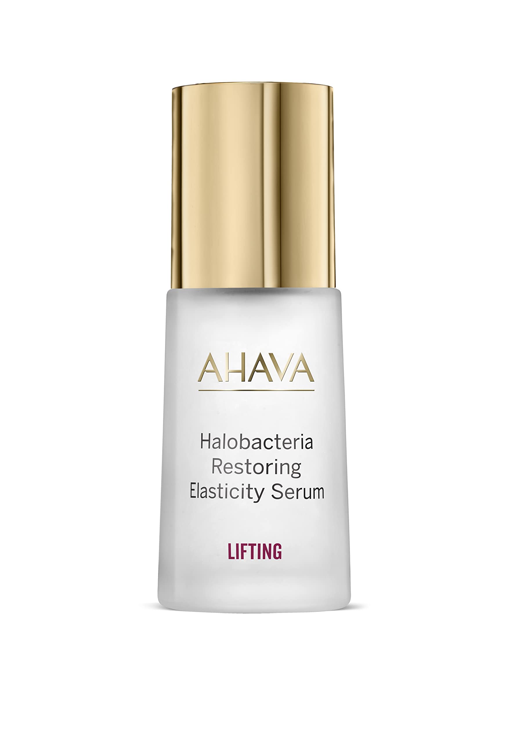 **AHAVA Halobacteria Restoring Elasticity Serum – Anti-Aging Face Serum for Mature Skin, Lifts & Firms, Reduces Wrinkles, Boosts Radiance with Osmoter & 3D Complex | 1 Fl.Oz – Perfect for Nighttime Skincare Routine & Daily Anti-Aging Regimen**