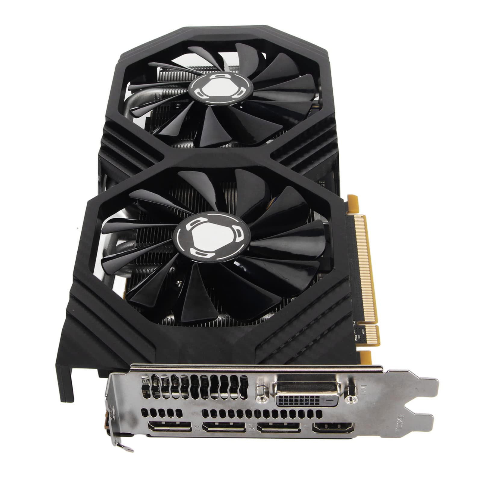 RX590 8GB GDDR5 256-bit Gaming Graphics Card with Dual Fans - VR Ready, DirectX 12 & OpenGL 4.5 Support, PCI Express 3.0 x16 - HDMI, DisplayPort & DVI-D Outputs for PC Gaming, Video Editing & 3D Rendering