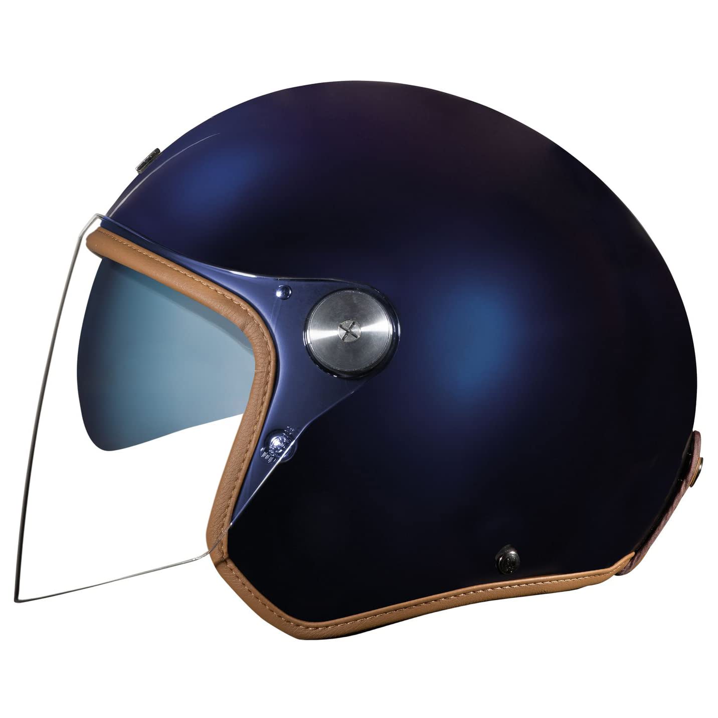 Nexx XG20 Clubhouse SV Motorcycle Helmet - Navy Blue Matte - Small Size - Lightweight & Comfortable for Street Riding & Urban Commuting