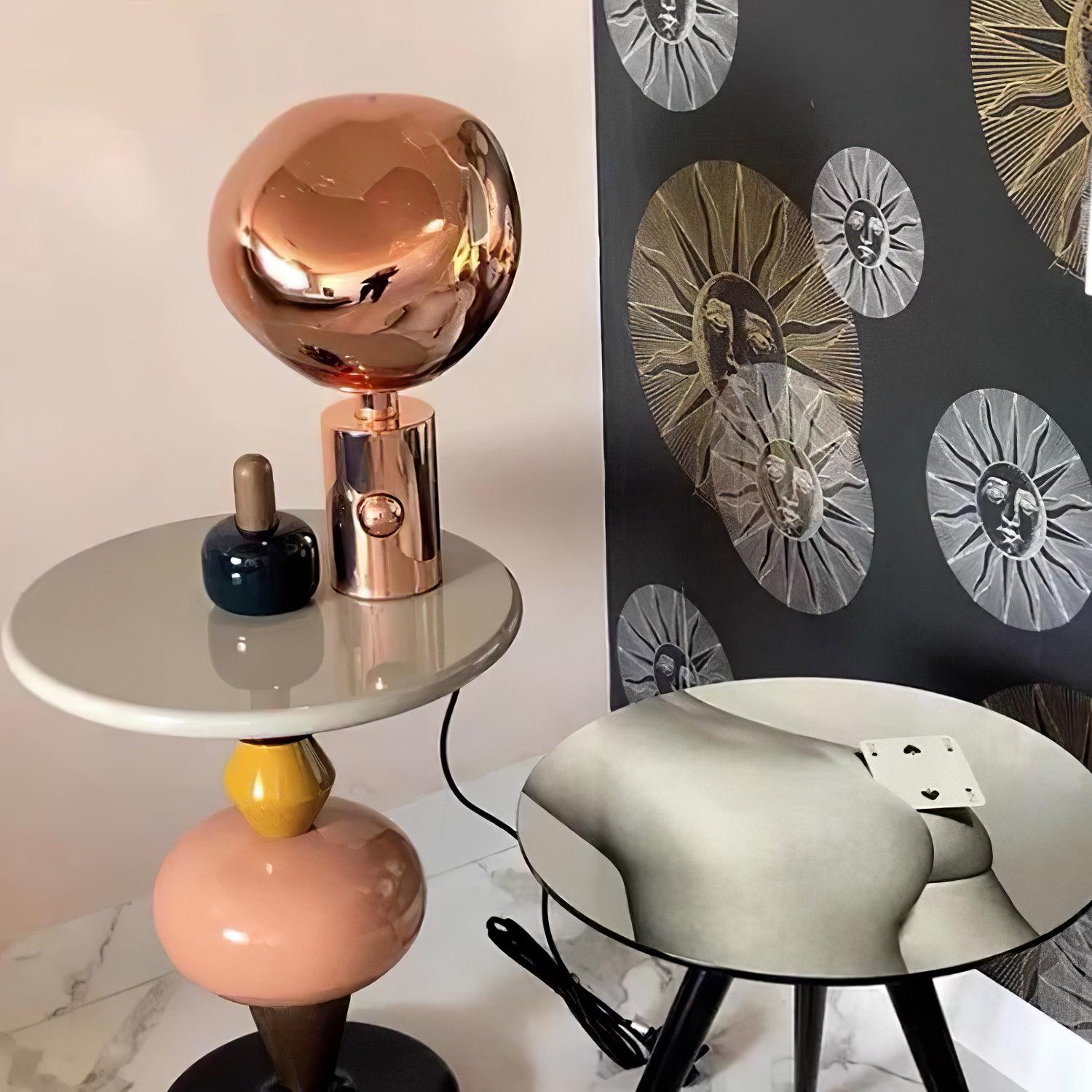 Modern Lava Table Lamp - Decorative LED Night Light for Bedroom, Living Room, or Office - Creates Relaxing Ambiance for Home Decor