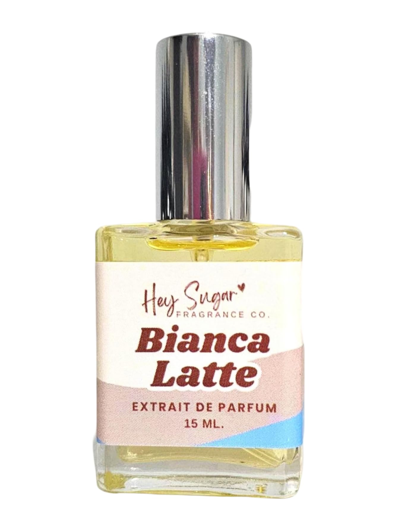 Hey Sugar Bianca Latte Perfume - 15ml Vanilla Caramel Cream Gourmand Fragrance for Women | Daytime Wear, Date Night & Special Occasions