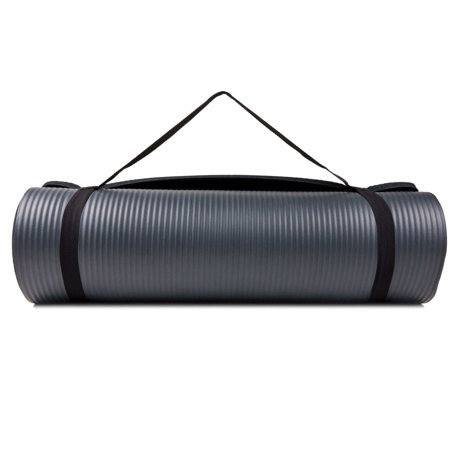 Premium Non-Slip Yoga Mat for Home & Gym Workouts - Extra Thick Exercise Mat for Pilates, Stretching & Fitness Training - Eco-Friendly TPE Material with Carrying Strap