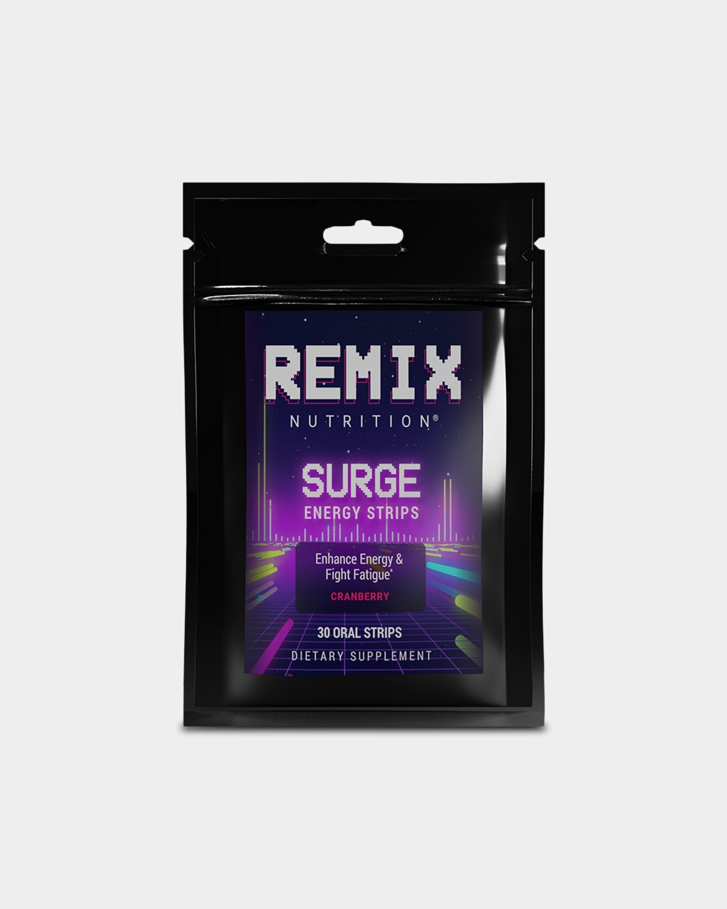 REMIX Nutrition Surge Energy Strips - Fast-Acting Caffeine Strips for Workout, Focus & Energy Boost | Portable On-The-Go Performance Enhancer | Perfect for Gym, Office & Travel