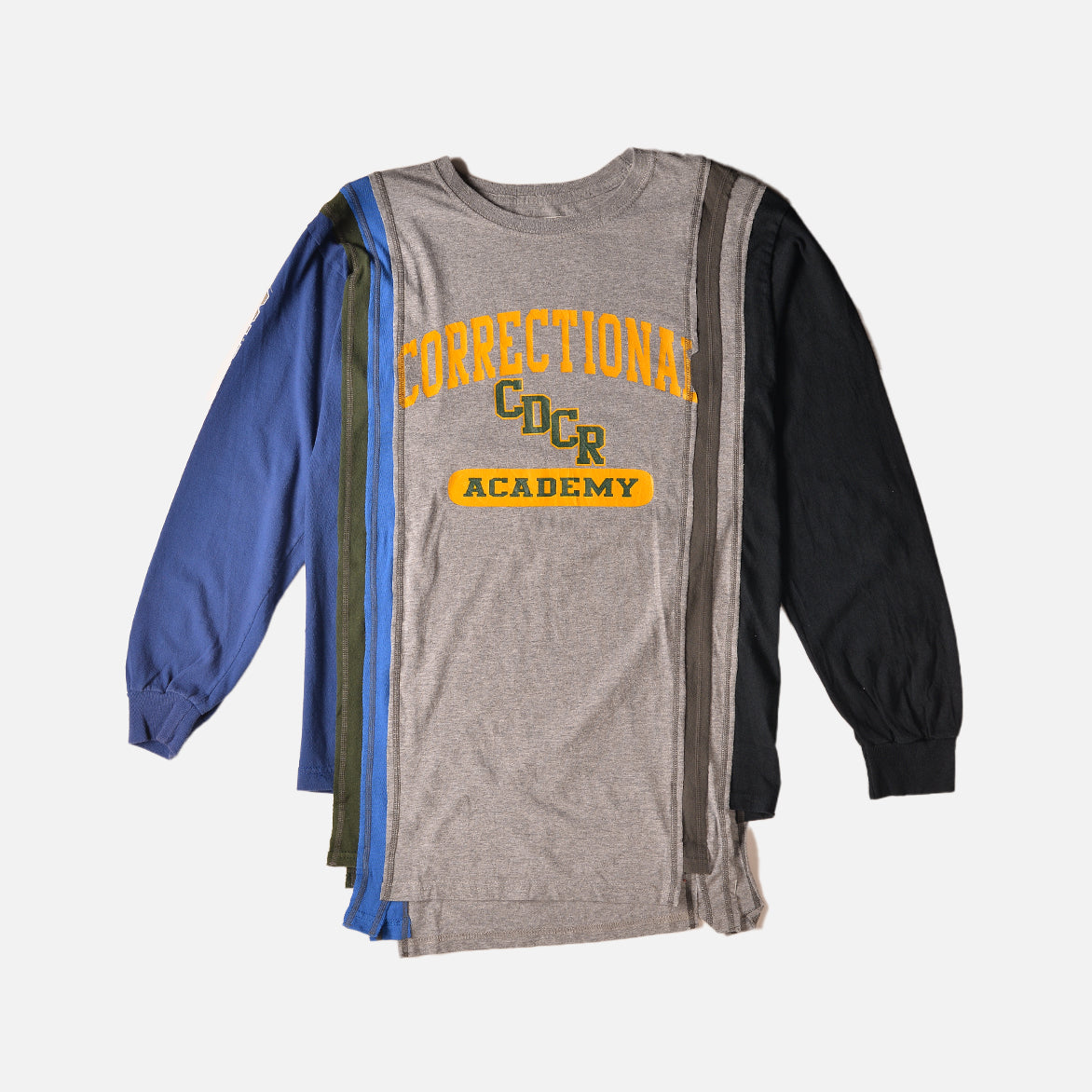 7 Cuts Long Sleeve Tee - College Style Comfort Fit Small - Perfect for Casual Wear, Campus Outfits & Everyday Fashion