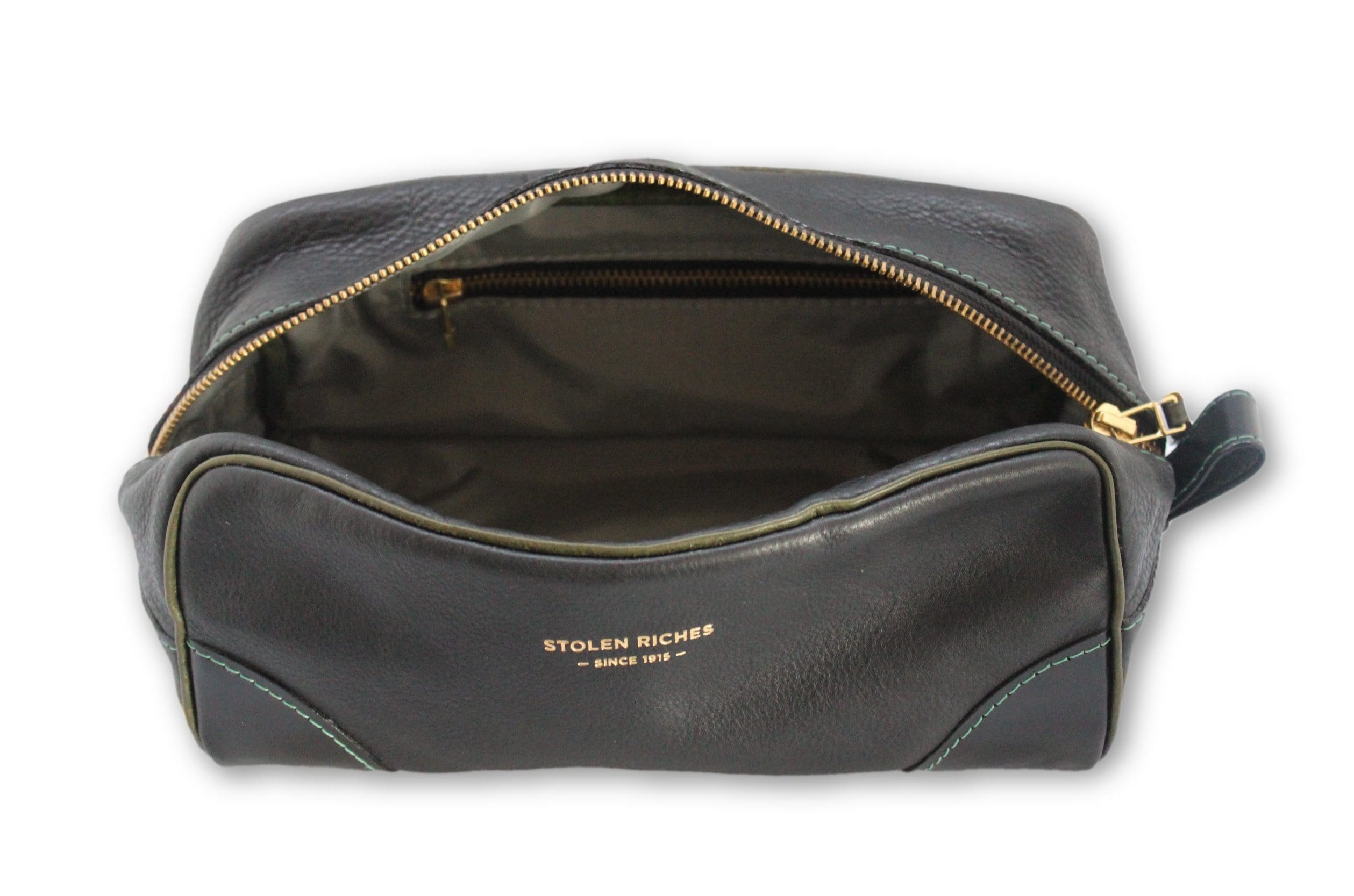 Premium Black Dopp Kit Bag for Men - Travel Toiletry Organizer with Multiple Pockets - Perfect for Gym, Business Trips & Weekend Getaways
