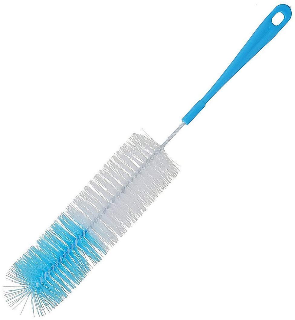 Prime Hub Set of 2 Long Bottle Cleaning Brushes - Stainless Steel Scrubber for All Bottle Sizes (Narrow, Wide Mouth) - Perfect for Water Bottles, Baby Bottles, Wine Decanters & Travel Mugs