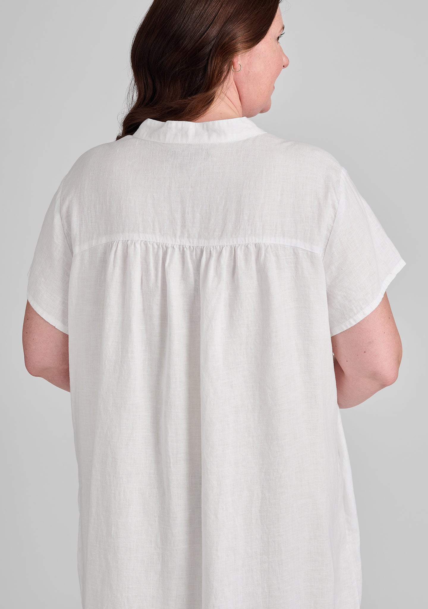 Stylish Linen Café Dress for Women - Summer Boho Maxi Dress with Pockets - Perfect for Brunch, Beach & Casual Outings