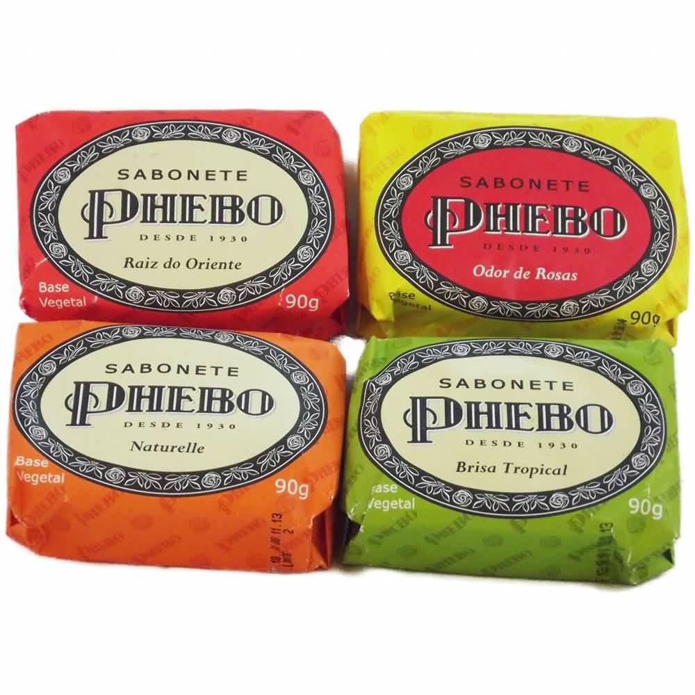 Phebo Body Soap - Natural Bar Soap for Men & Women | Moisturizing & Gentle Cleansing | Perfect for Daily Shower, Spa & Travel | Phebo Naturelle Soap