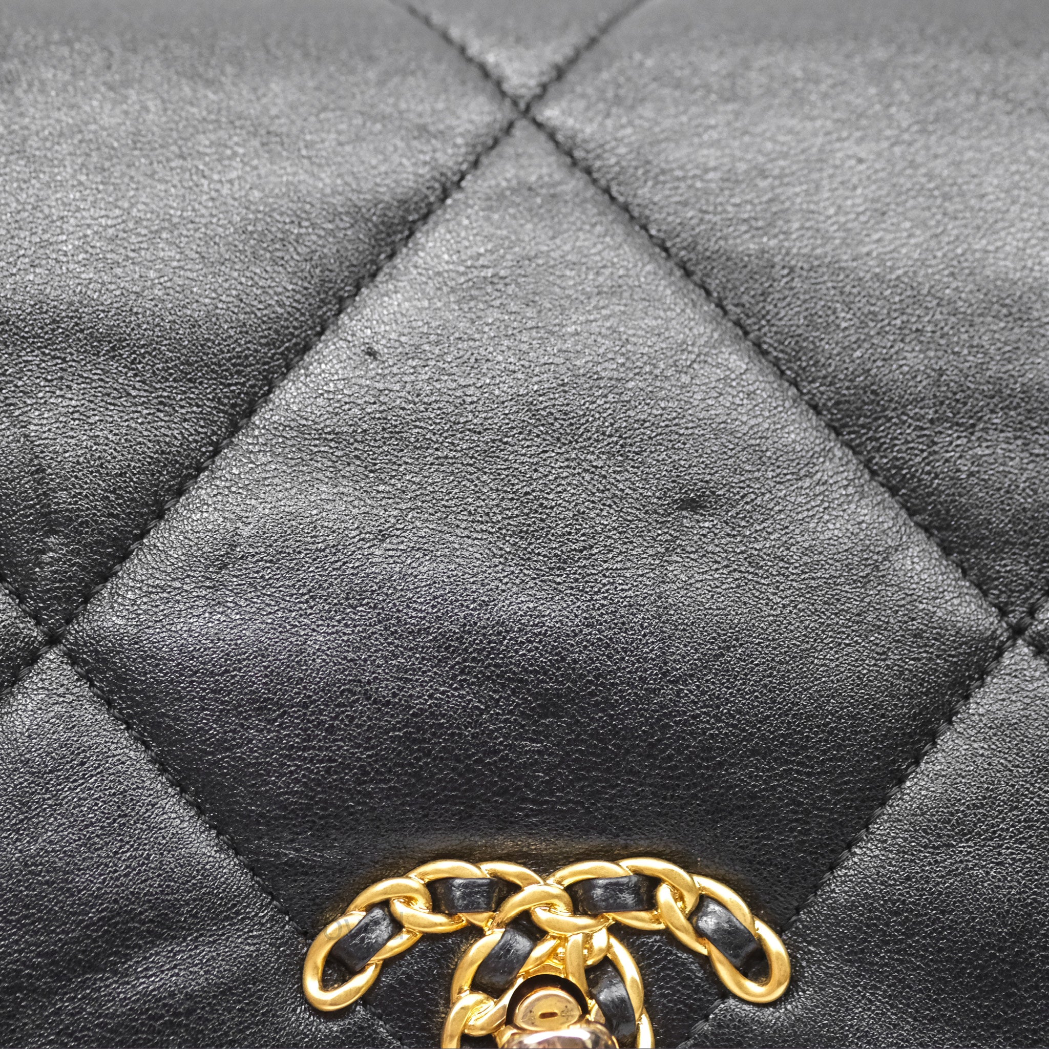 Chanel 19 Medium Handbag Black Goatskin Leather with Mixed Hardware - Luxury Designer Shoulder Bag for Women, Perfect for Work, Evening Events & Everyday Use