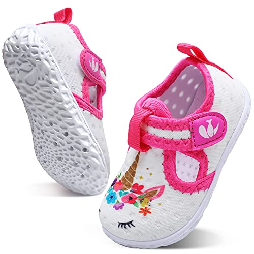 JOINFREE Toddler Water Shoes for Boys & Girls - Barefoot Kids Sneakers for Walking, Running, Beach & Pool - Lightweight & Breathable Baby Shoes for Outdoor Play & Summer Activities