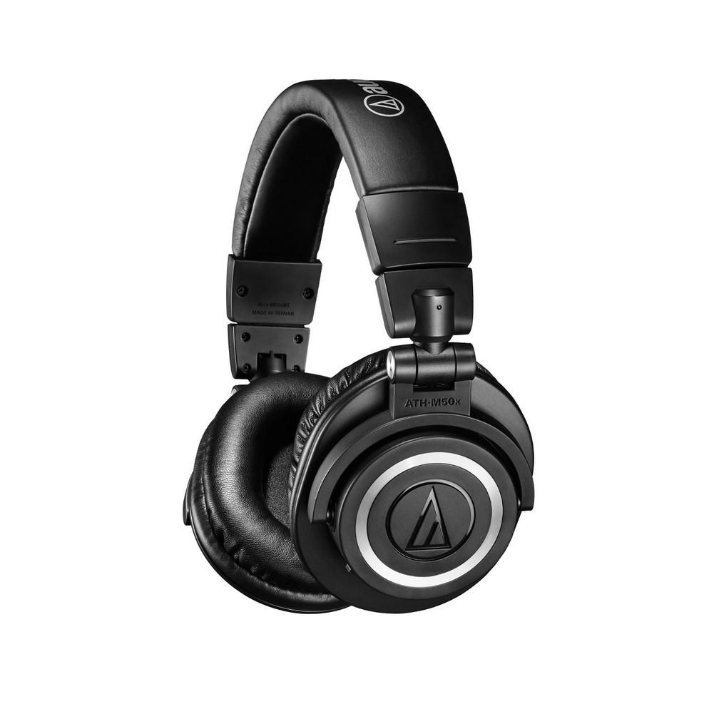Audio Technica ATH-M50XBT Wireless Bluetooth Over-Ear Headphones with Studio-Quality Sound - Perfect for Music Production, Gaming & Travel