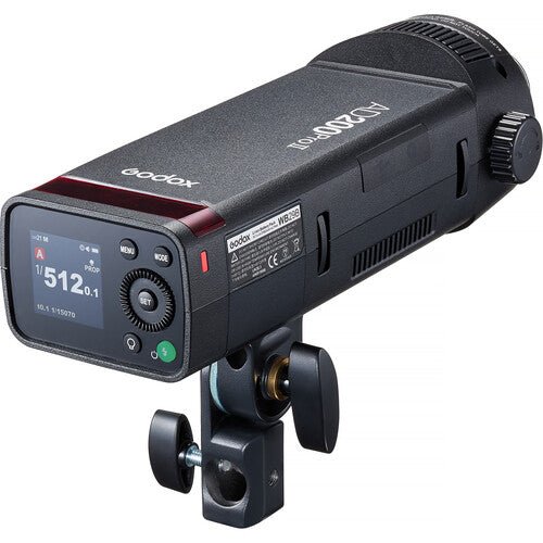 Godox AD200Pro II TTL Pocket Flash - Powerful Portable Strobe Light for Photography, Studio & Outdoor Shooting - Perfect for Portraits, Events & On-Location Photography
