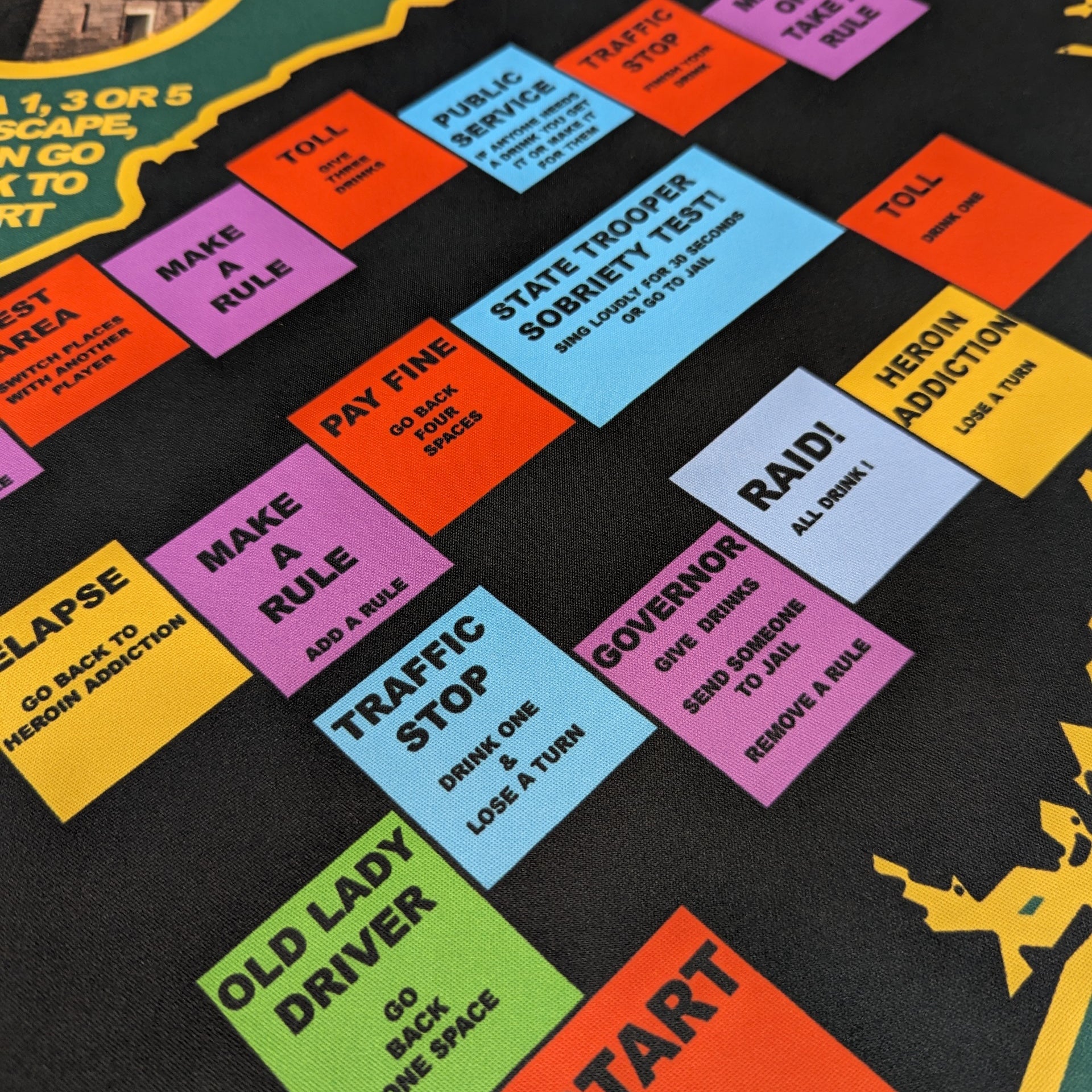 Escape from New Jersey Drinking Game - Fun Adult Party Card Game for Game Nights, Bachelor Parties & Social Gatherings