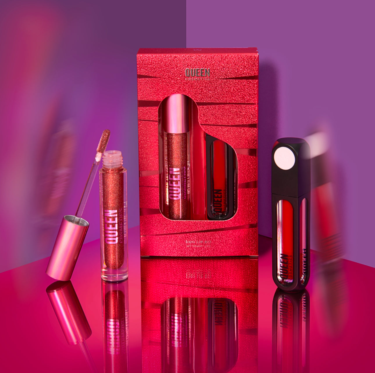 Power Trip Lip Kit - Long Lasting Matte Liquid Lipstick & Lip Liner Set | Waterproof, Smudge Proof, Vegan & Cruelty Free | Perfect for Parties, Date Nights & Everyday Wear