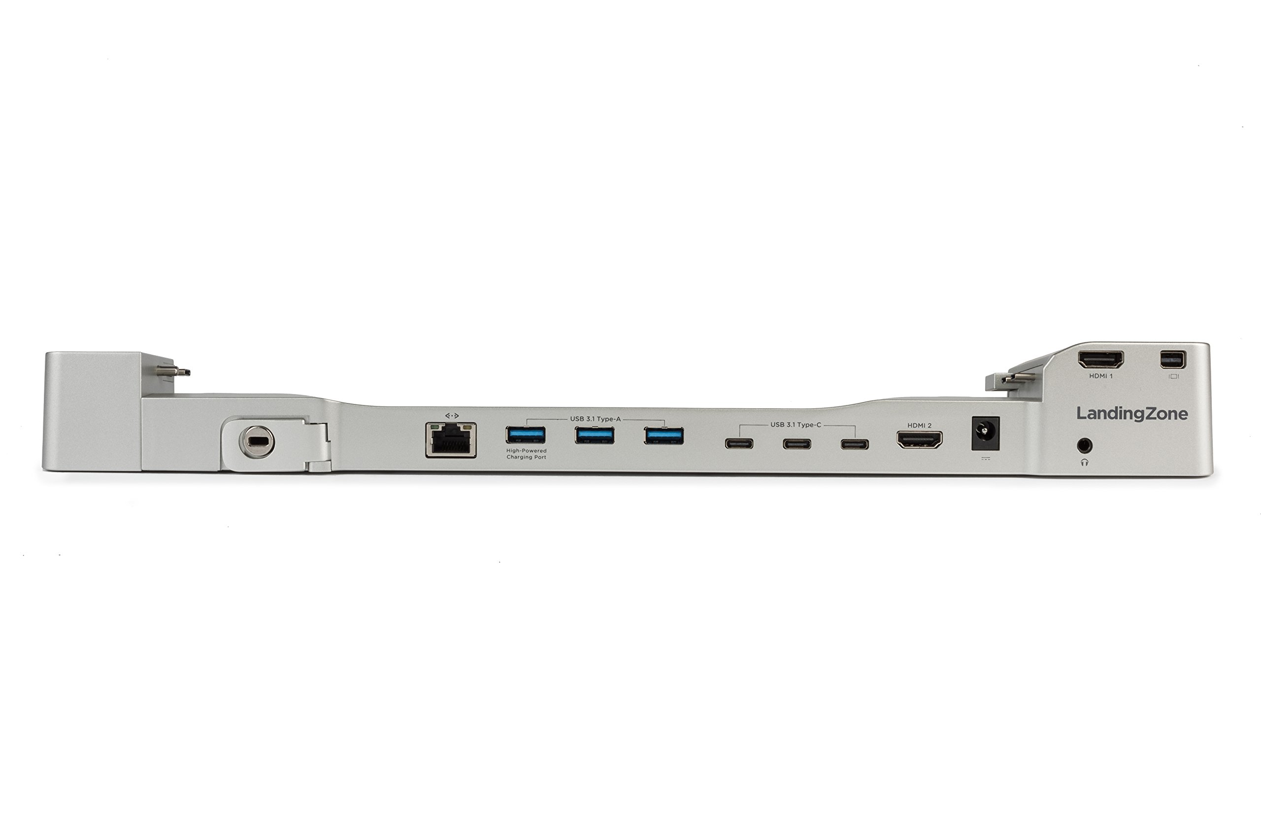 LandingZone USB-C Docking Station for 13-inch MacBook Pro (2016-2020 Models A1706/A1989/A2251) - 4-Port Hub with Touch Bar Support | Perfect for Home Office, Remote Work & Multi-Screen Setup