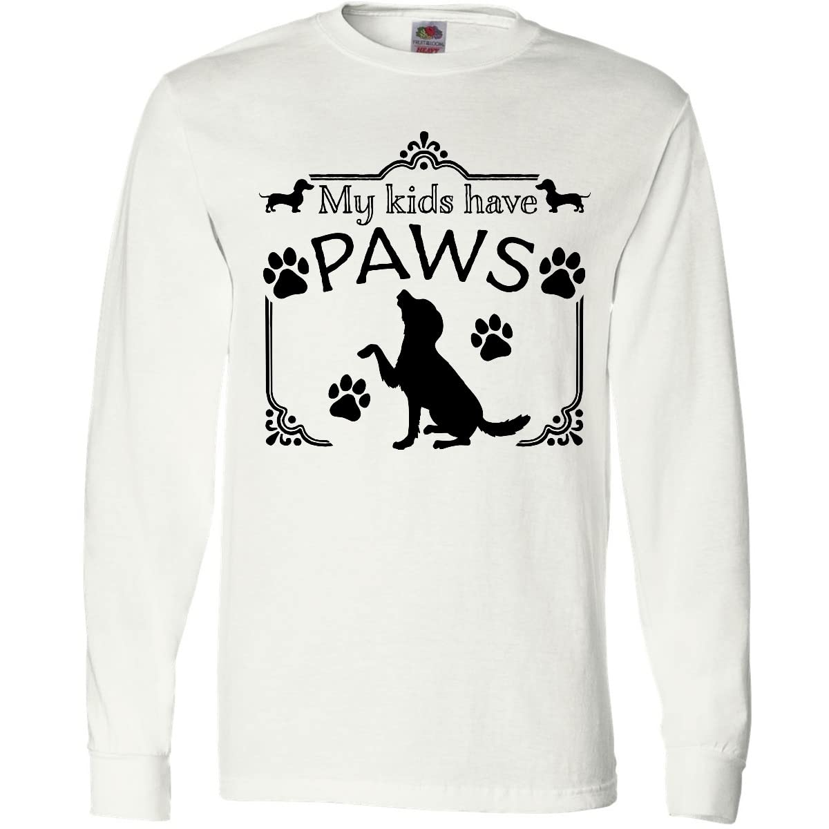 Inktastic Dog Family Pets Long Sleeve T-Shirt for Pet Lovers