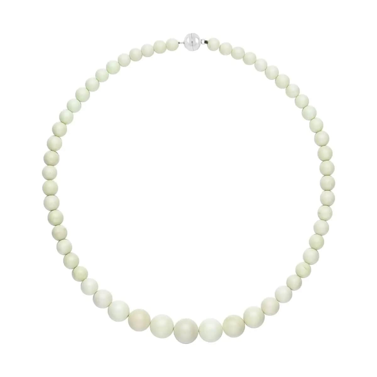 Shop LC 8-12mm Citrine Beaded Necklace for Women - 925 Sterling Silver Rhodium Plated, 20