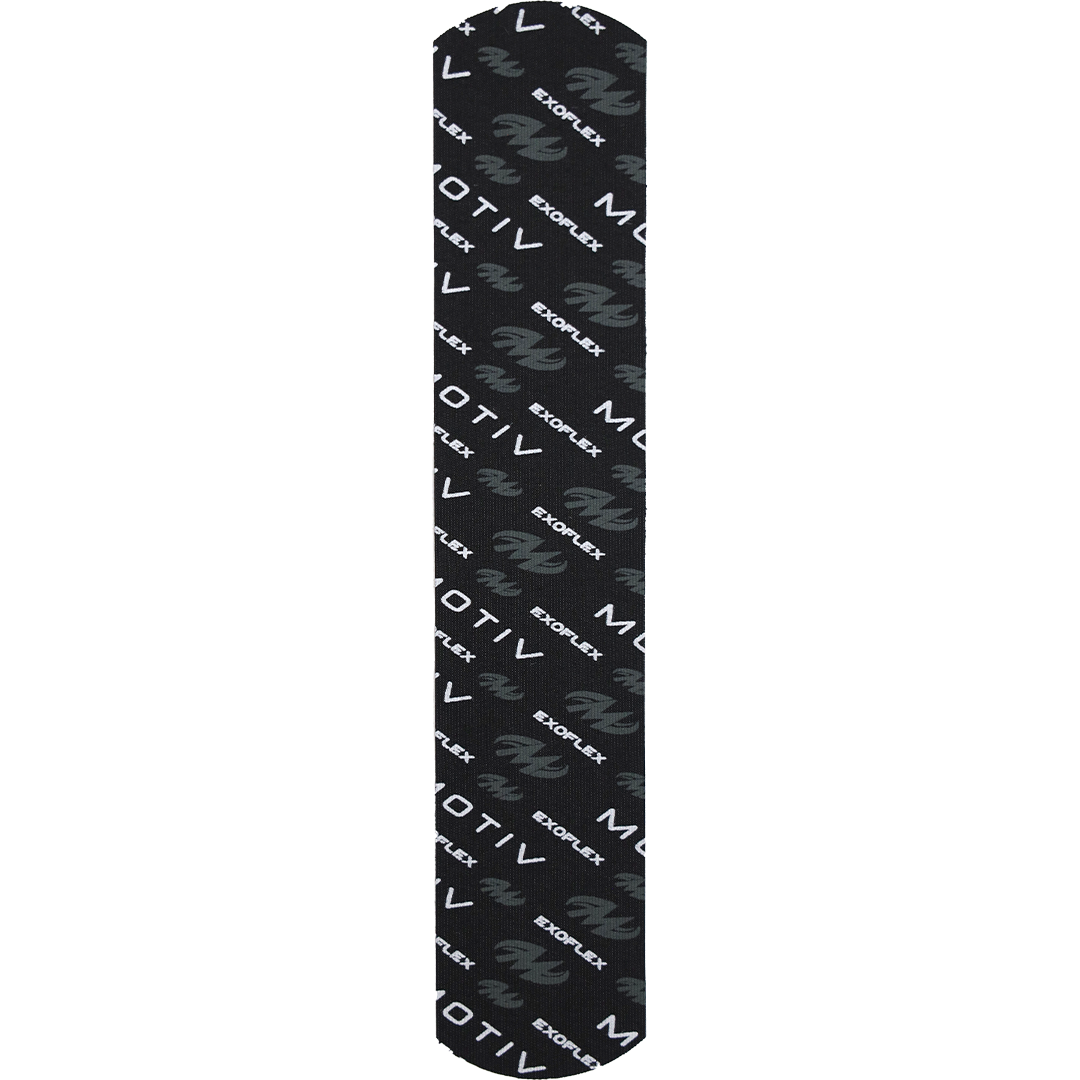 Motiv ExoFlex Kinesiology Athletic Pre Cut Tape - Breathable Sports Tape for Joint Support & Pain Relief - Ideal for Running, Gym Workouts & Injury Recovery (Gray)