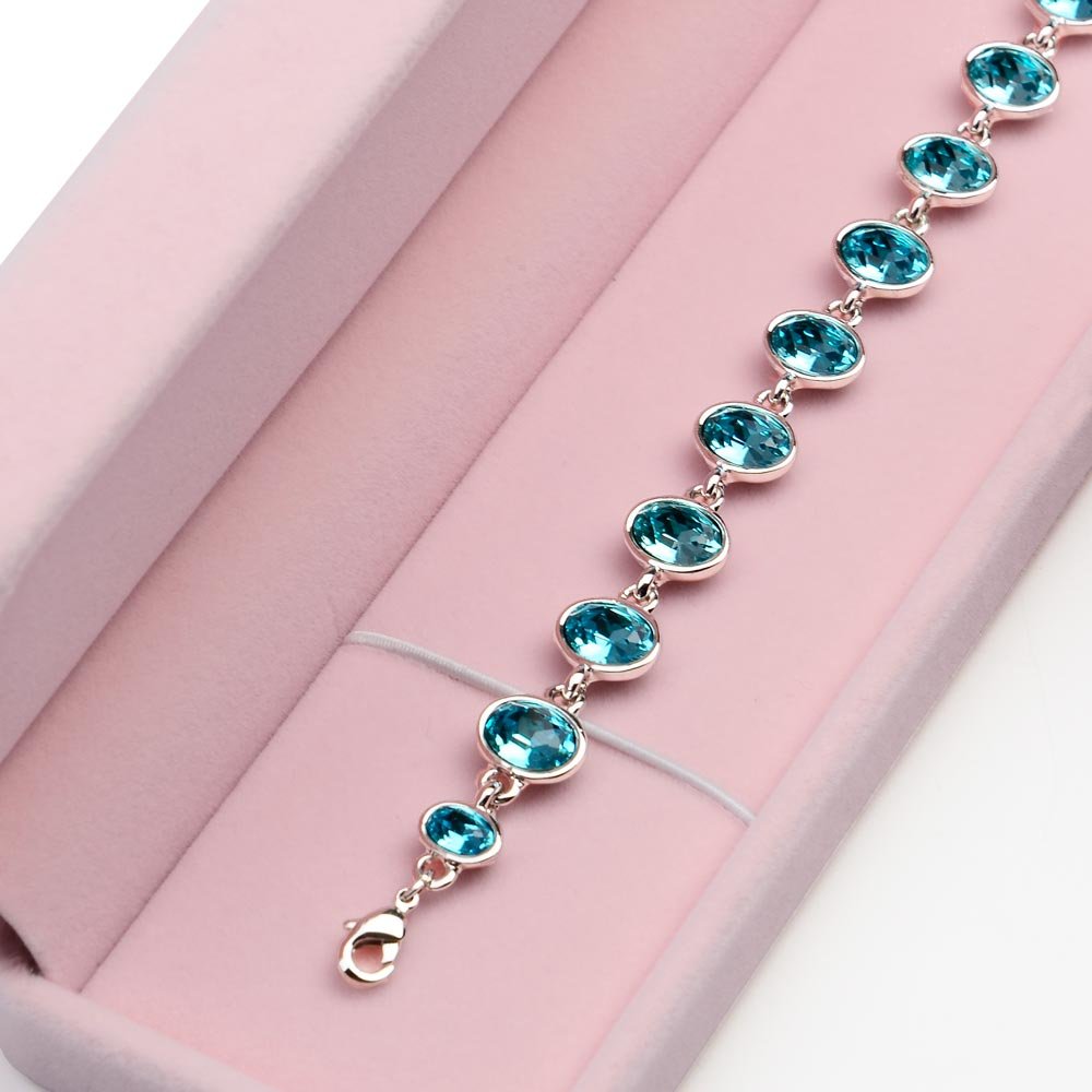 Pink Velvet Jewelry Box for Bracelets & Necklaces - Elegant Gift Storage Organizer with Long Chain - Perfect for Travel, Home Decor & Jewelry Display