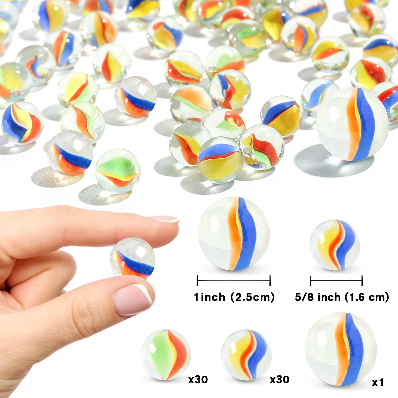 POPLAY 61PCS Marble Run Game Set for Kids - STEM Learning Toys with Gift Box, Marble Maze Building Kit for Classroom Activities & DIY Crafts - Perfect for Birthday Gifts & Educational Play
