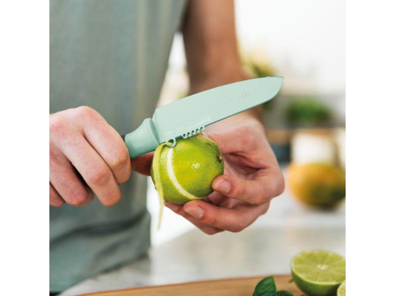BergHOFF Leo 2-Piece Cheese Knife Set in Pink and Green - Perfect for Cheese Boards, Charcuterie Platters & Entertaining Guests