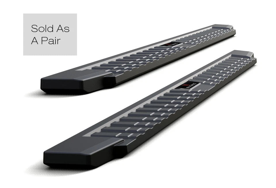 APS T Series Running Boards for Ram 1500 2019-2025 Quad Cab - Heavy Duty Aluminum Side Steps with Non-Slip Surface - Perfect for Off-Roading, Truck Access & Style Enhancement