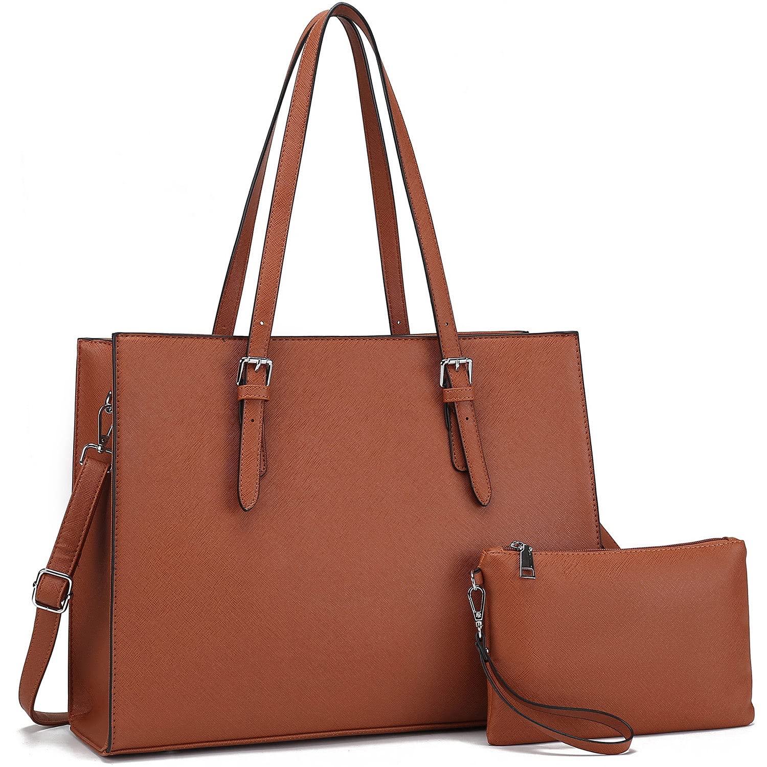 Stylish Women's Leather Tote Shoulder Bags - Fashionable Purses & Satchel Handbags for Ladies | Perfect for Work, Travel & Everyday Use