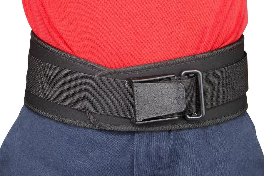 Warrior 4 Nylon Weightlifting Belt for Men & Women - Premium Gym Belt for Powerlifting, CrossFit & Strength Training - Adjustable Support for Deadlifts, Squats & Heavy Lifting
