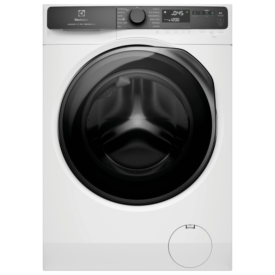 Electrolux 10kg UltimateCare 700 Front Load Washing Machine EWF1043R7WC - Energy Efficient, Quiet Operation for Apartments & Small Homes