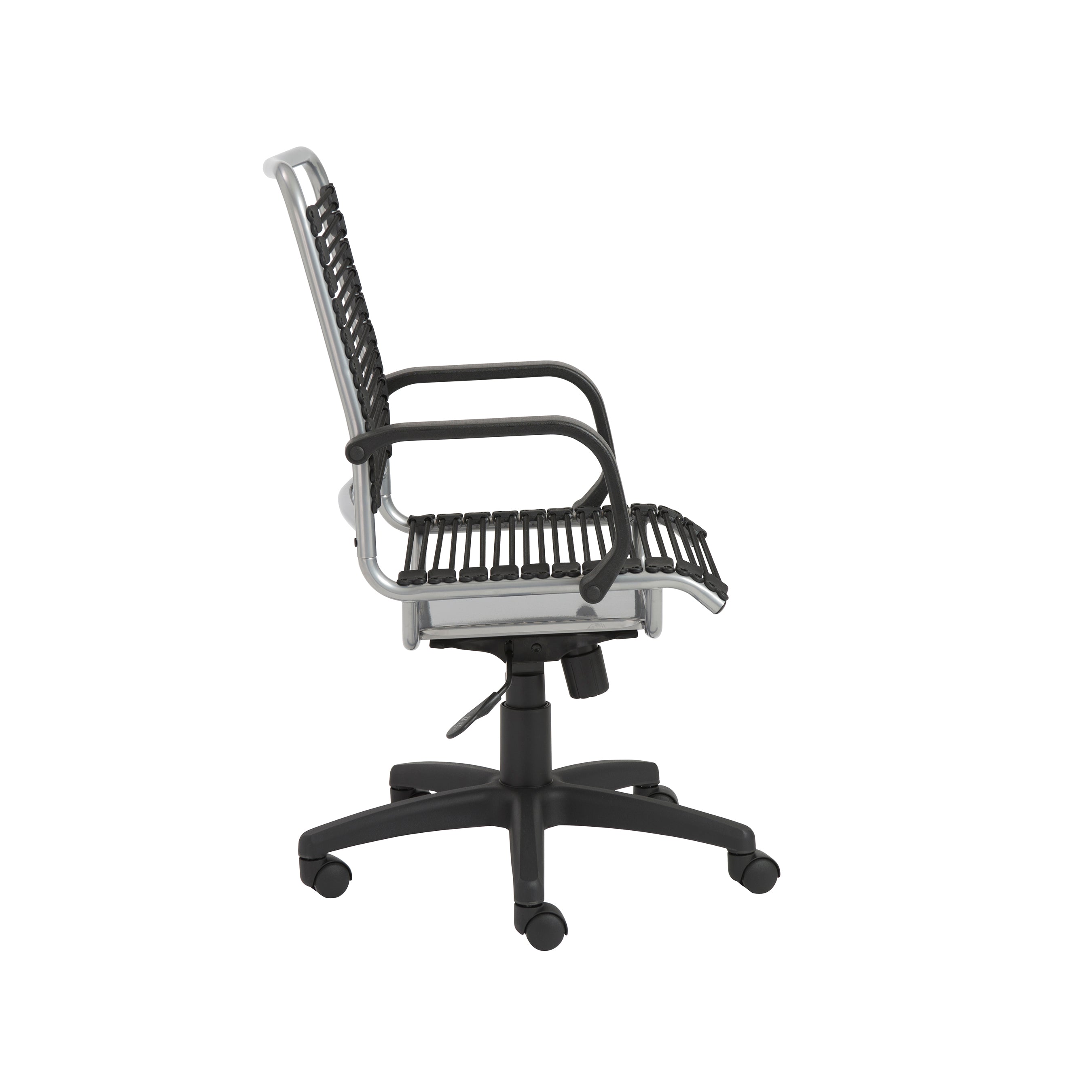 Bradley High Back Bungee Office Chair - Ergonomic Mesh Executive Chair with Graphite Frame & Black Base - Perfect for Home Office, Gaming & Workspace Comfort