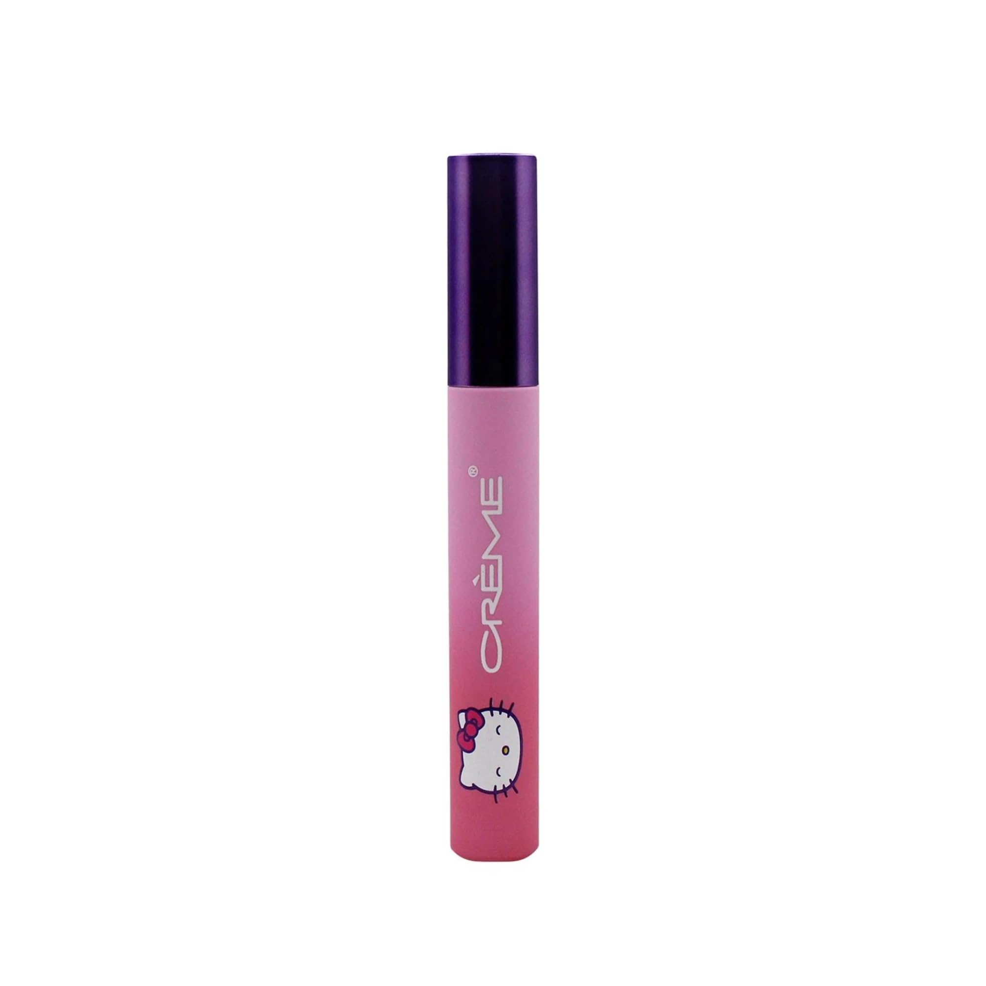 THE CRÈME SHOP X HELLO KITTY Purple False Lash Effect Fiber Mascara - 1 Fl Oz, Black | Volumizing & Lengthening Mascara for Dramatic Eye Look | Perfect for Date Night, Parties & Special Occasions