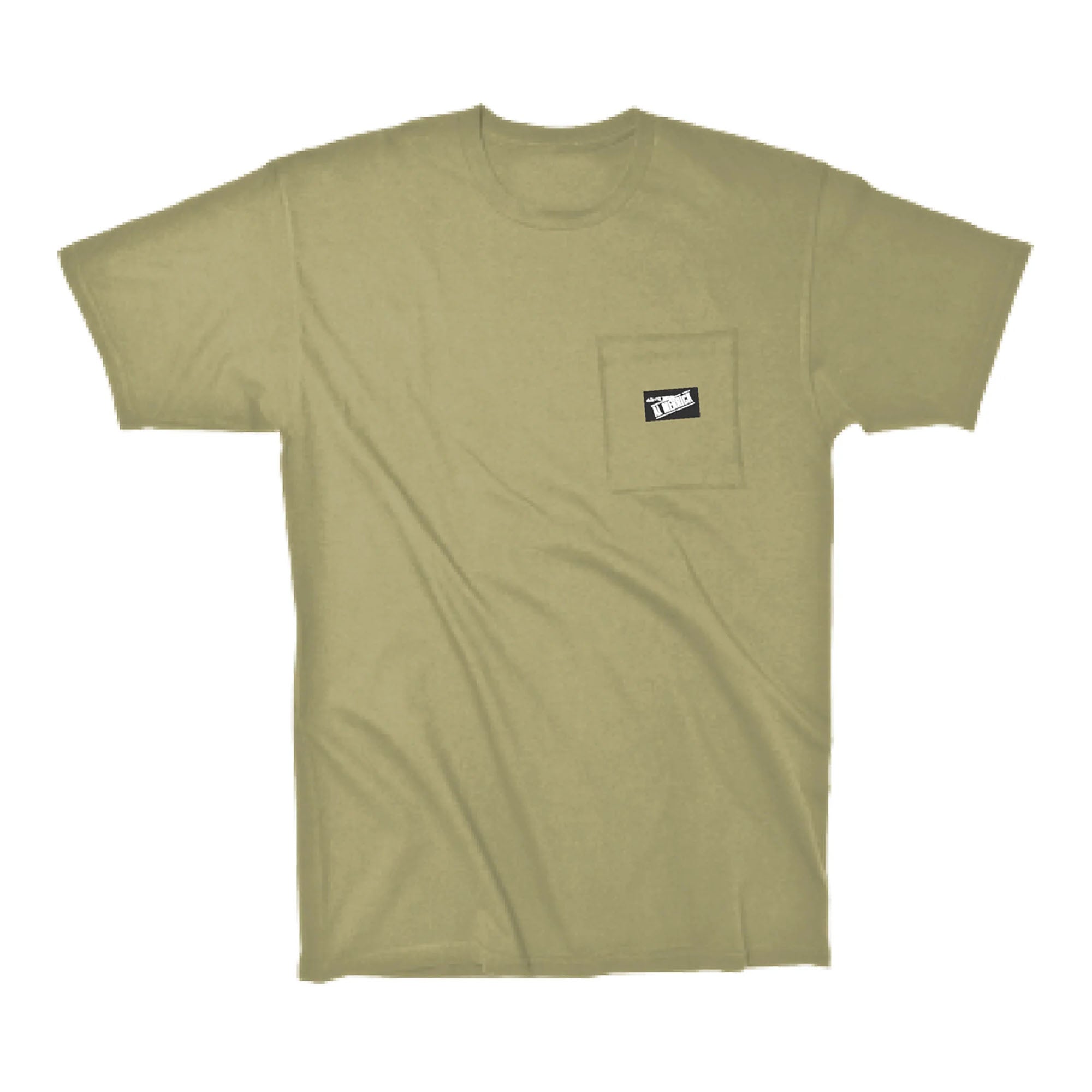 Channel Islands Al Pocket Short Sleeve Men's T-Shirt - Olive Green Casual Tee for Outdoor Activities and Everyday Wear