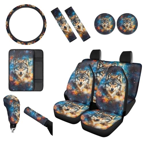 Wolf Galaxy Blue