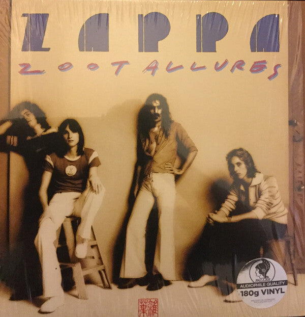 Frank Zappa - Zoot Allures Vinyl LP Record | Classic Rock Album for Collectors & Music Lovers | Perfect for Home Listening & Vinyl Enthusiasts