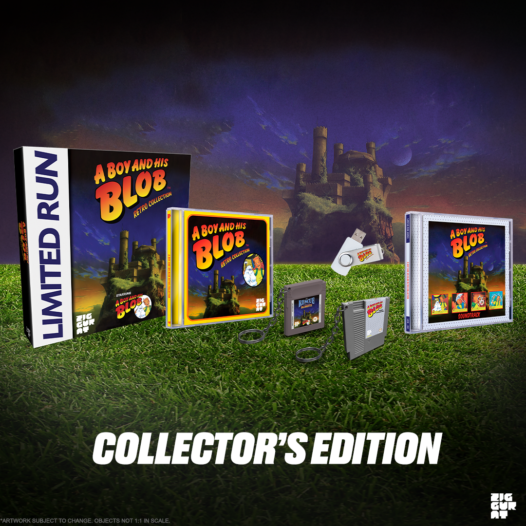 A Boy and His Blob Retro Collection Collector's Edition for PC - Classic Adventure Game for Kids & Adults | Perfect for Nostalgic Gaming & Family Fun