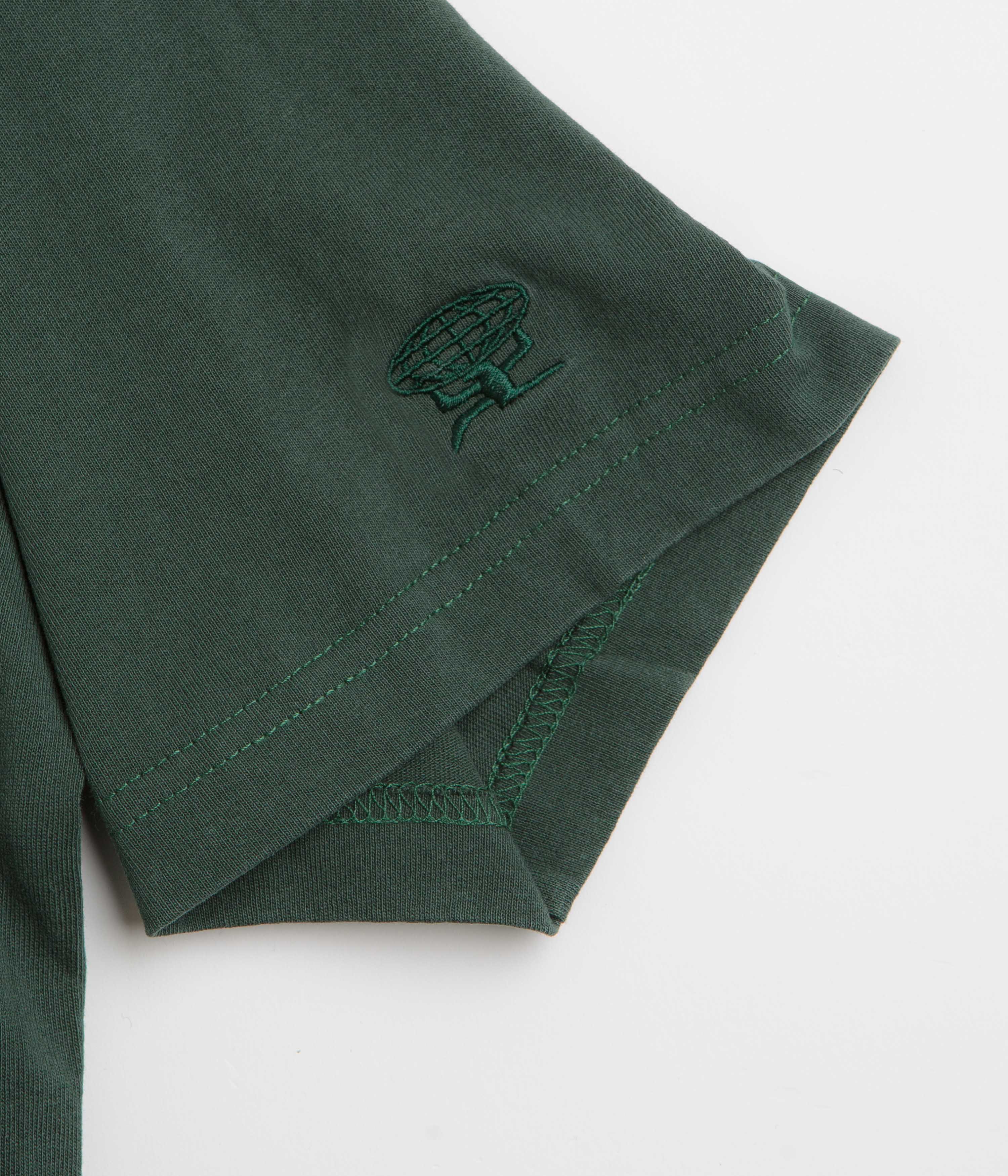 Butter Goods Basic T-Shirt for Men & Women | Soft Cotton Crewneck Tee in Forest Green | Casual Wear, Street Style & Everyday Outfits