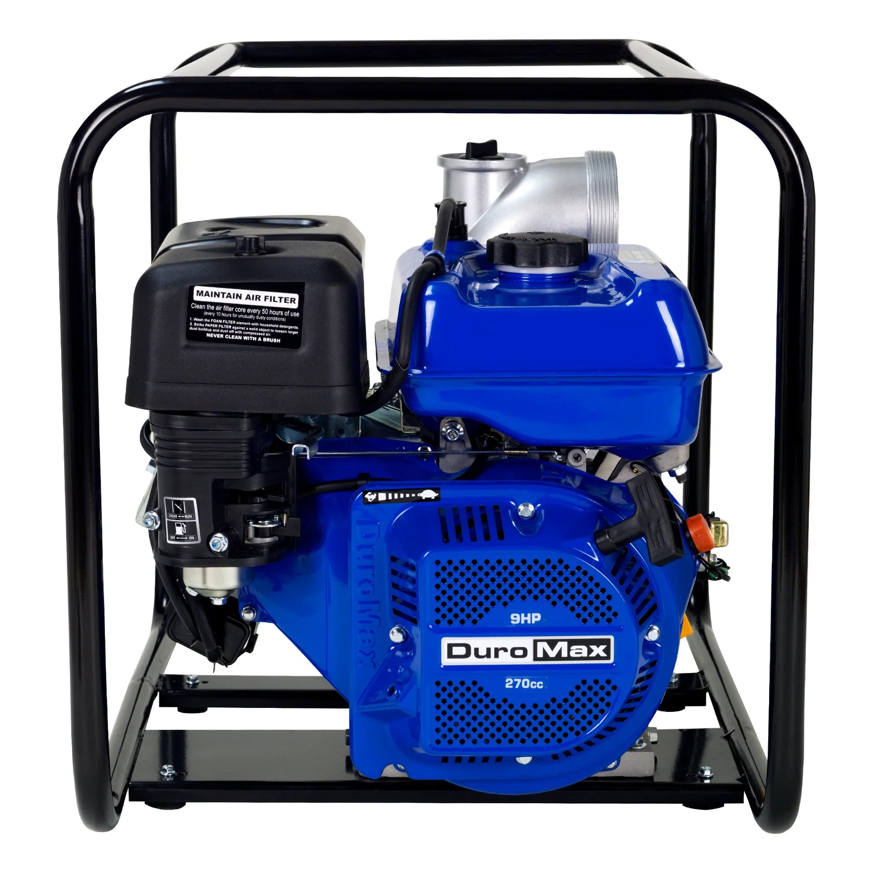 270cc 4-Inch Gasoline Engine Portable Water Pump - 427 GPM High Flow for Irrigation, Flood Control & Emergency Water Transfer