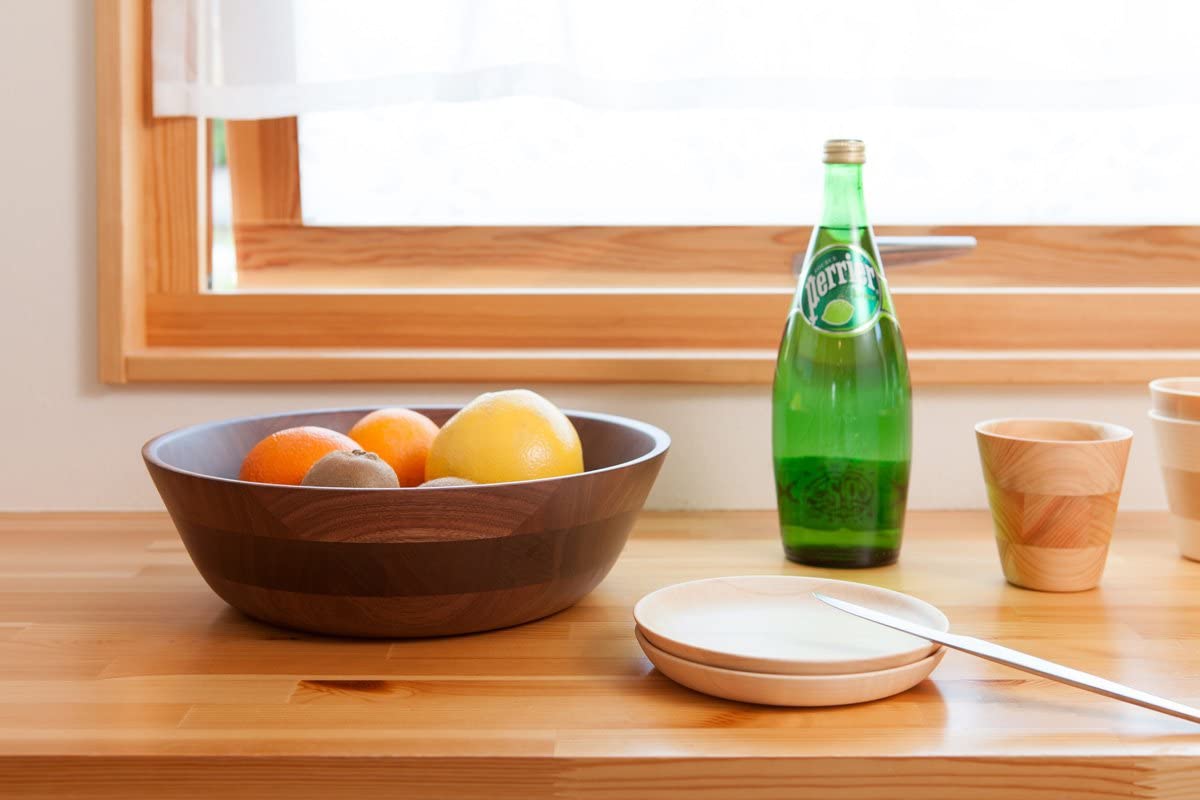 Premium Hikiyose Wooden Serving Plates - Handcrafted Japanese Style Tray for Sushi, Appetizers & Charcuterie - Elegant Dining & Party Entertaining